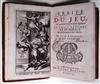 LAW  BARBEYRAC, JEAN. Traité du Jeu.  1709